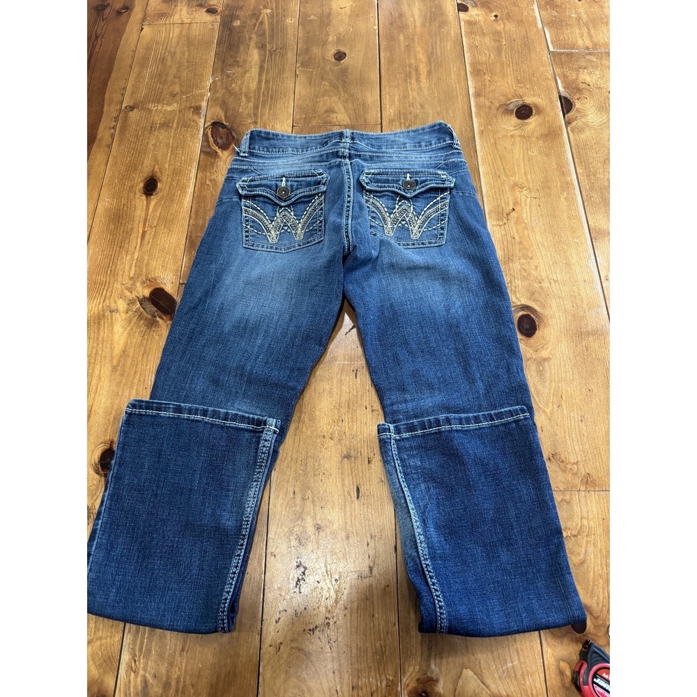 Wrangler Men's Blue Wash Straight Leg Jeans W32 L32 Denim Stretch